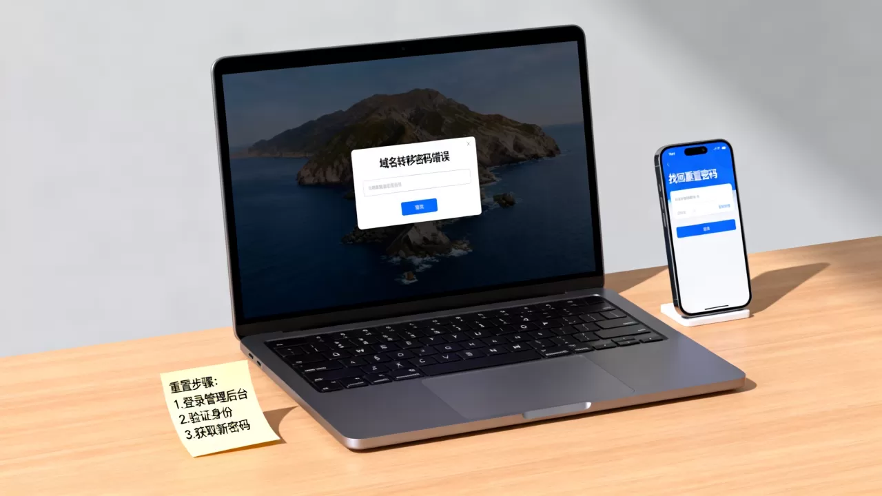 域名转移密码错误怎么办,如何找回重置密码? 域名转移密码错误怎么办,如何找回重置密码?