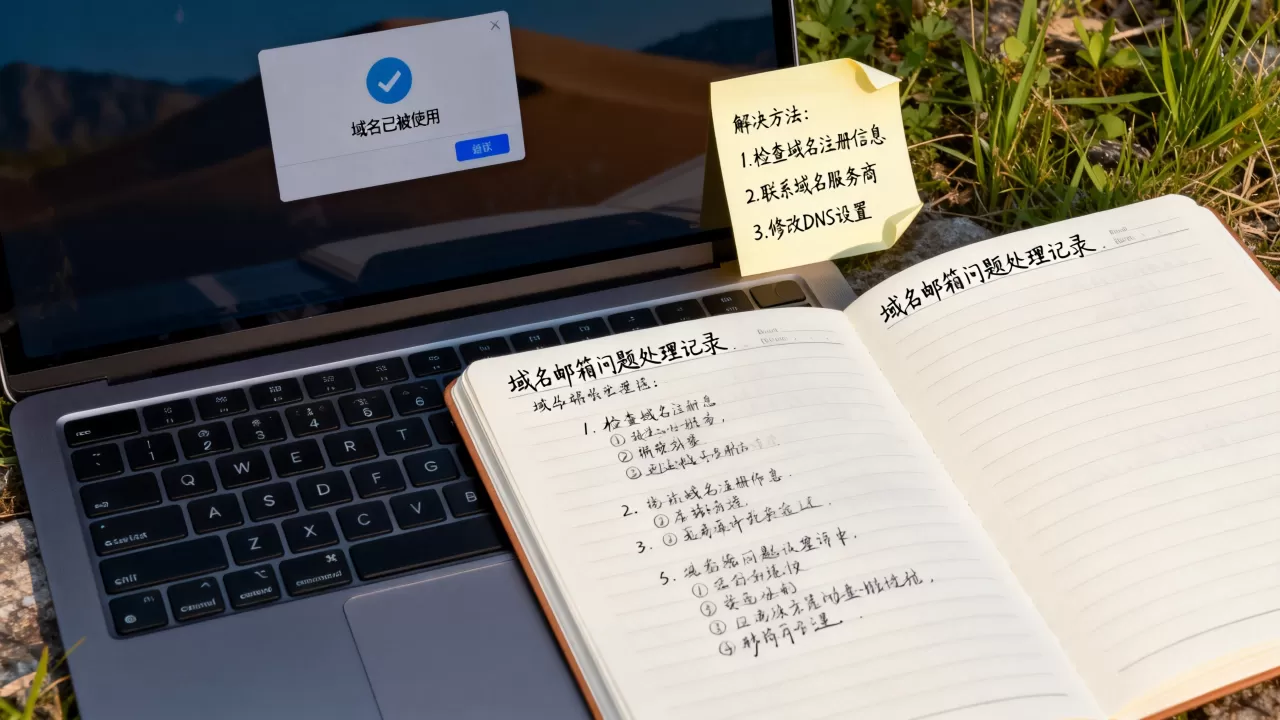 域名邮箱显示域名已被使用怎么办,有哪些解决方法? 域名邮箱显示域名已被使用怎么办,有哪些解决方法?