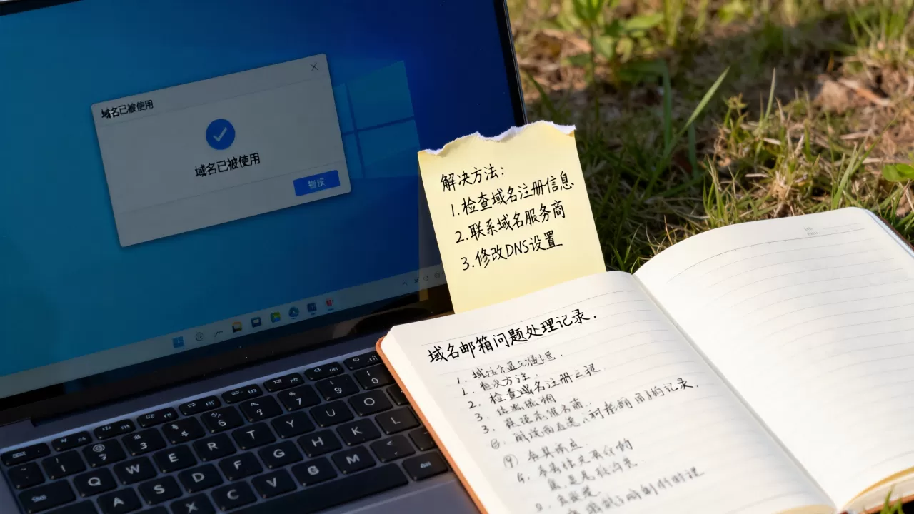 域名邮箱显示域名已被使用怎么办,有哪些解决方法? 域名邮箱显示域名已被使用怎么办,有哪些解决方法?