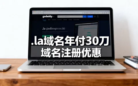 godaddy推出.la域名年付30刀靠谱吗，域名注册优惠有哪些