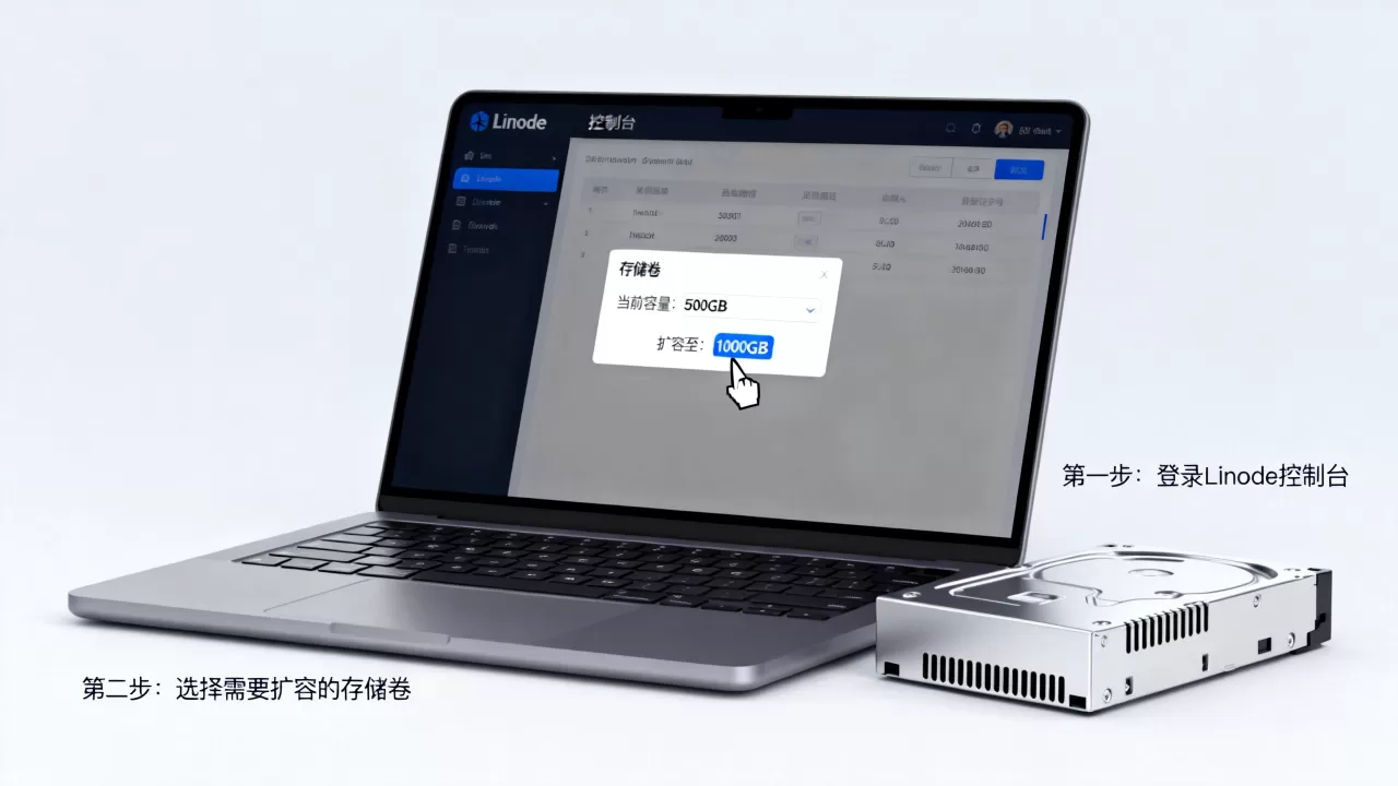Linode硬盘再次扩容升级一倍?,怎么操作? Linode硬盘再次扩容升级一倍?,怎么操作?