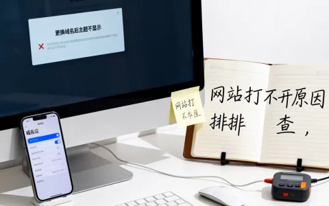 更换域名后主题不显示了怎么办，网站打不开是什么原因？
