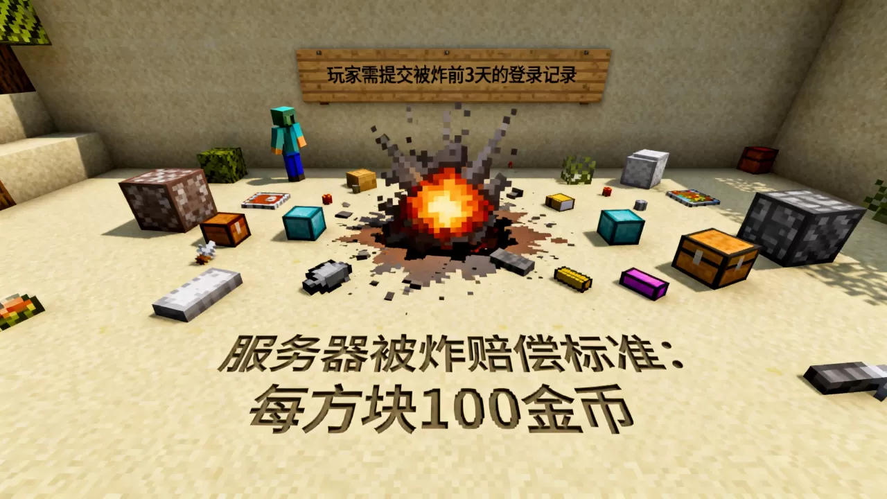 我的世界ice服务器被炸要赔多少?,赔偿规则是什么? 我的世界ice服务器被炸要赔多少?,赔偿规则是什么?