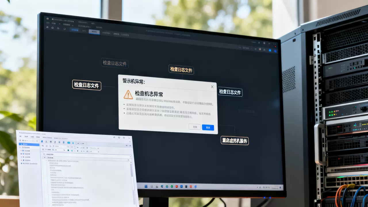 虚拟机警示异常怎么解决,排查方法有哪些? 虚拟机警示异常怎么解决,排查方法有哪些?