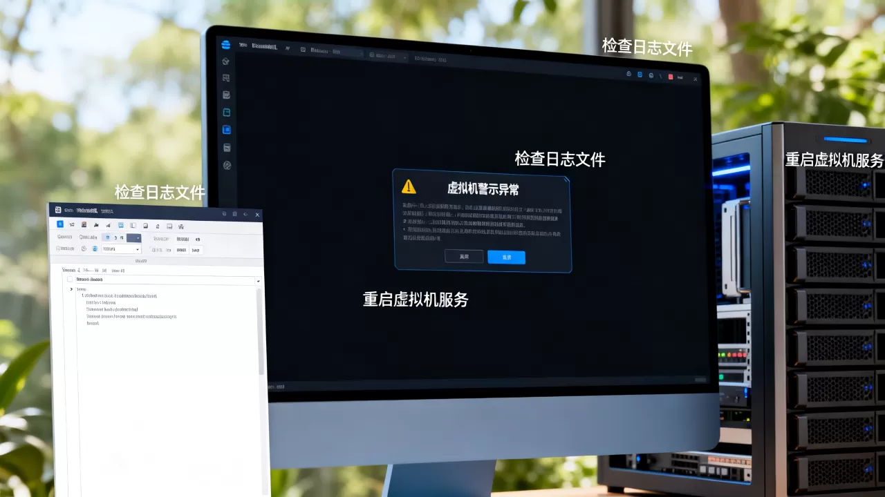虚拟机警示异常怎么解决,排查方法有哪些? 虚拟机警示异常怎么解决,排查方法有哪些?