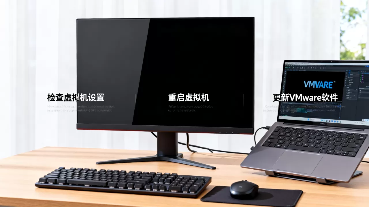 VMware虚拟机突然黑屏怎么办,如何恢复显示? VMware虚拟机突然黑屏怎么办,如何恢复显示?