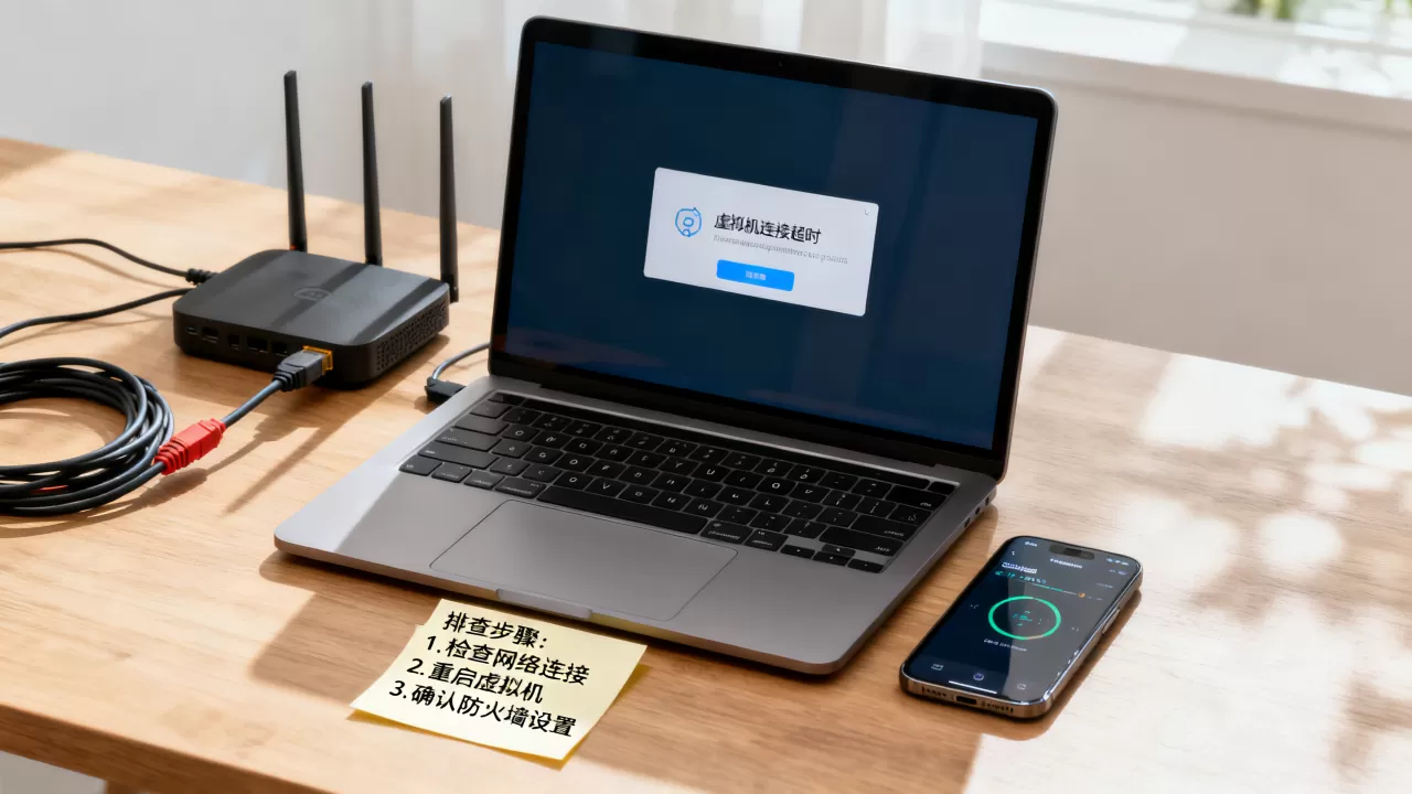虚拟机连接超时怎么办?,排查步骤是什么? 虚拟机连接超时怎么办?,排查步骤是什么?