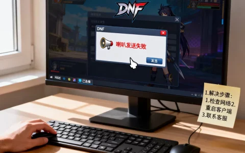 DNF服务器喇叭发不出去是什么原因，怎么解决？