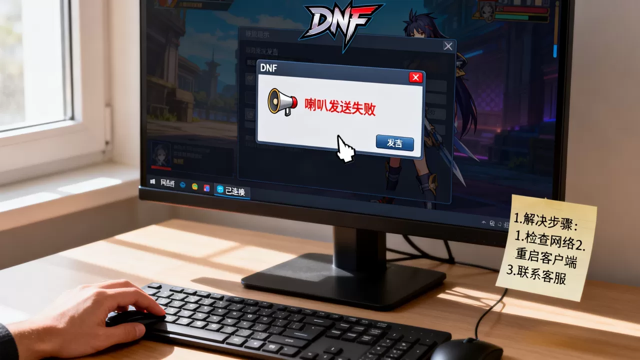 DNF服务器喇叭发不出去是什么原因,怎么解决? DNF服务器喇叭发不出去是什么原因,怎么解决?
