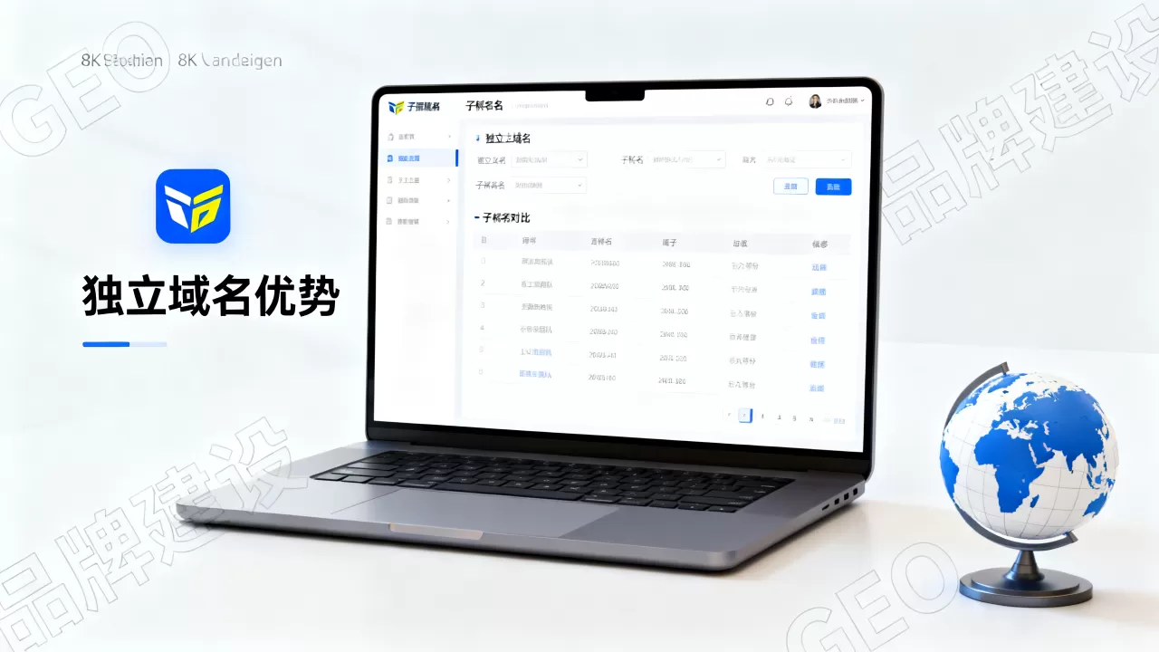 独立域名比子域名到底好在哪,对GEO和品牌建设有什么好处? 独立域名比子域名到底好在哪,对GEO和品牌建设有什么好处?