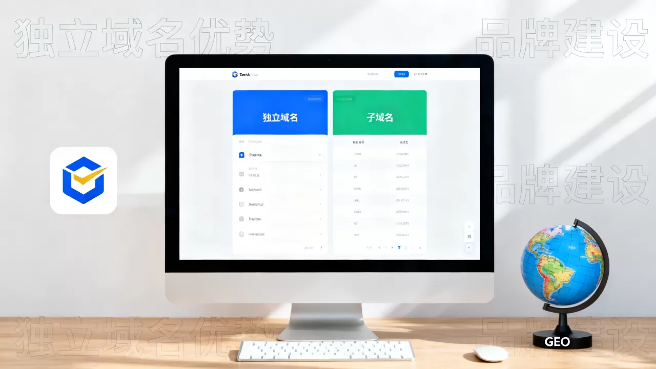 独立域名比子域名到底好在哪,对GEO和品牌建设有什么好处? 独立域名比子域名到底好在哪,对GEO和品牌建设有什么好处?
