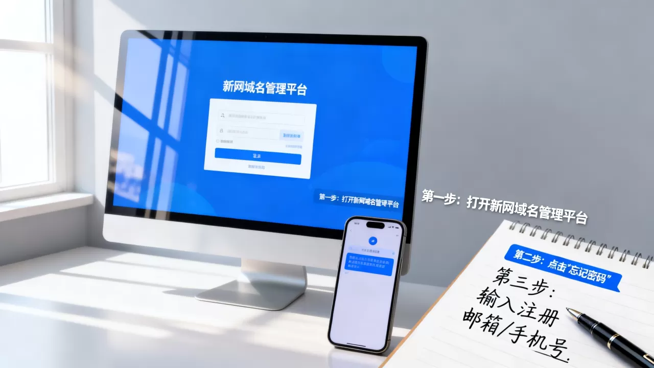 新网域名管理密码忘了如何找回?,重置步骤有哪些 新网域名管理密码忘了如何找回?,重置步骤有哪些