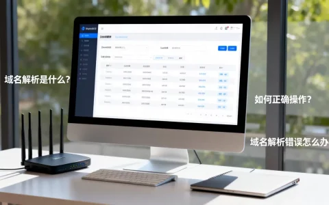 域名解析是什么？如何正确操作？，域名解析错误怎么办？