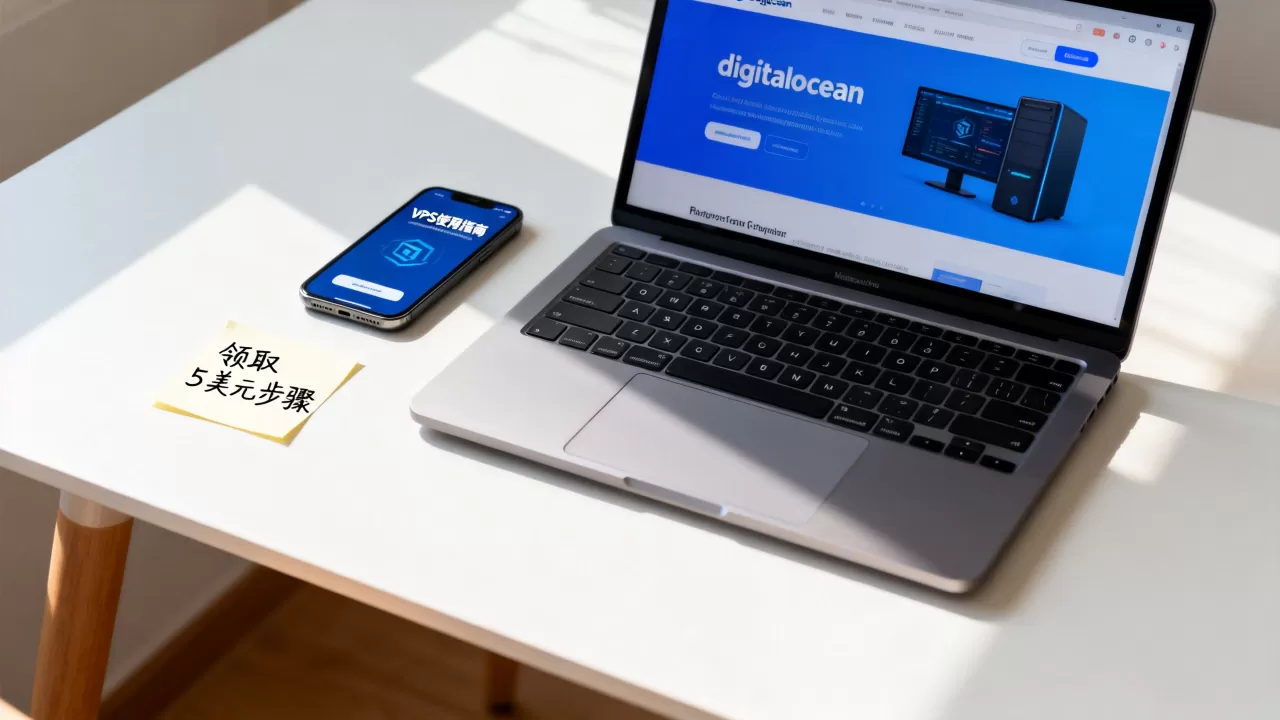 digitalocean送5美元怎么领?, 免费VPS怎么用? digitalocean送5美元怎么领?, 免费VPS怎么用?
