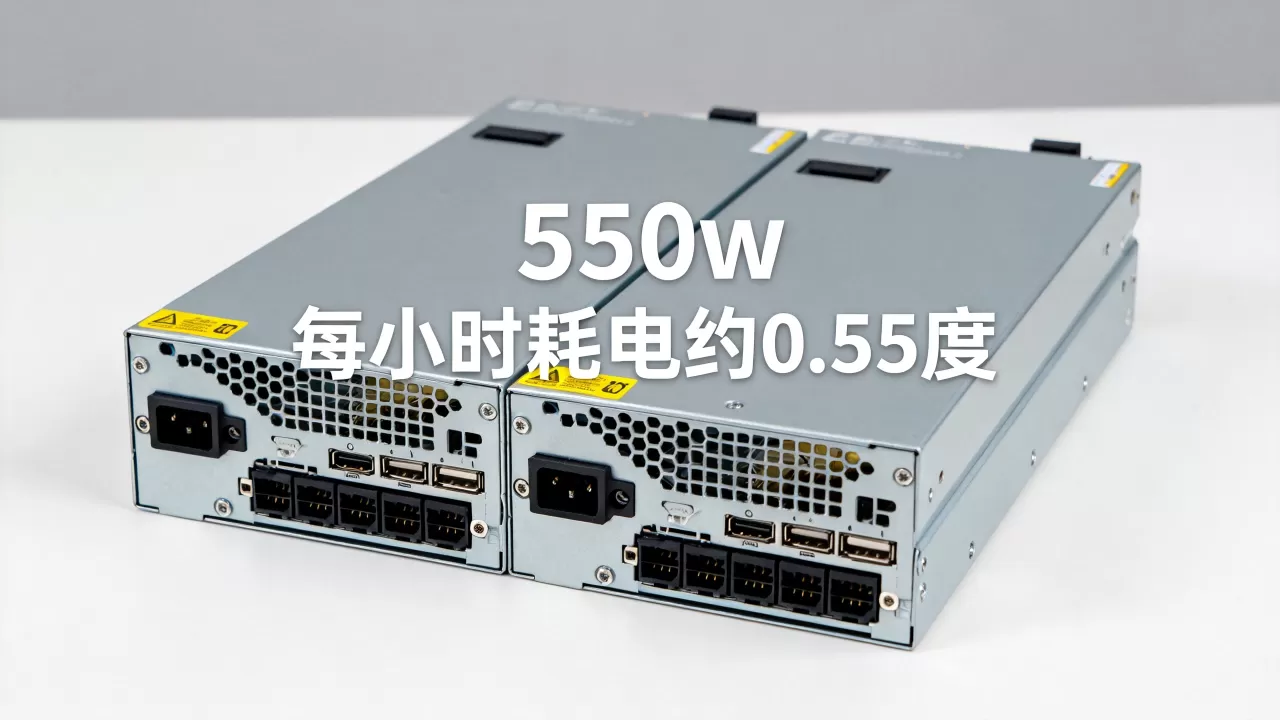 服务器双电源550w功率是多少,每小时耗电多少? 服务器双电源550w功率是多少,每小时耗电多少?