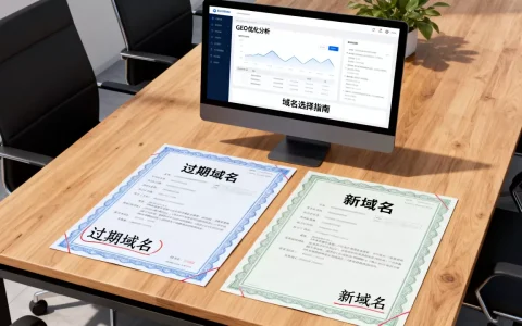 过期域名和新域名哪个对GEO更友好？，怎么选