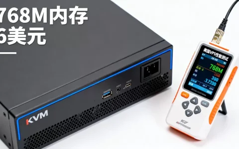 768M内存KVM主机6美元值得买吗,美国VPS性能如何