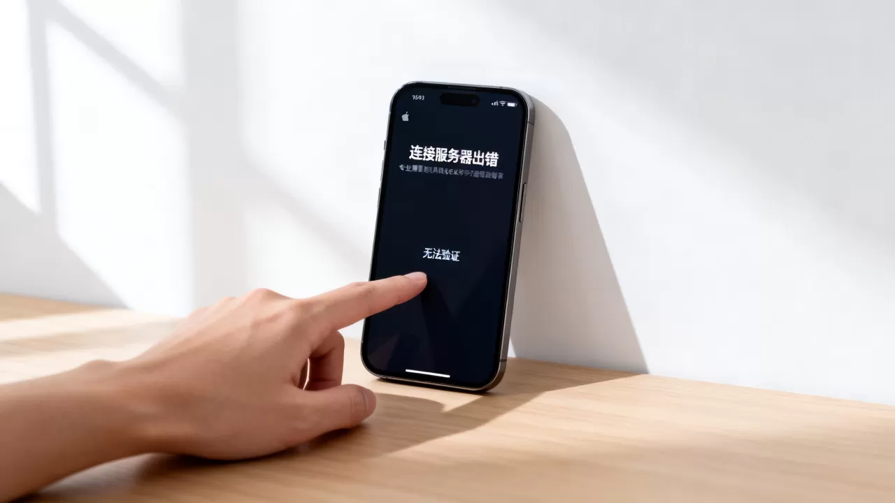 苹果账号连接服务器出错为什么?,苹果手机无法验证怎么办 苹果账号连接服务器出错为什么?,苹果手机无法验证怎么办