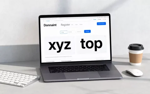 新手建站选xyz域名还是top域名呢，哪个好？