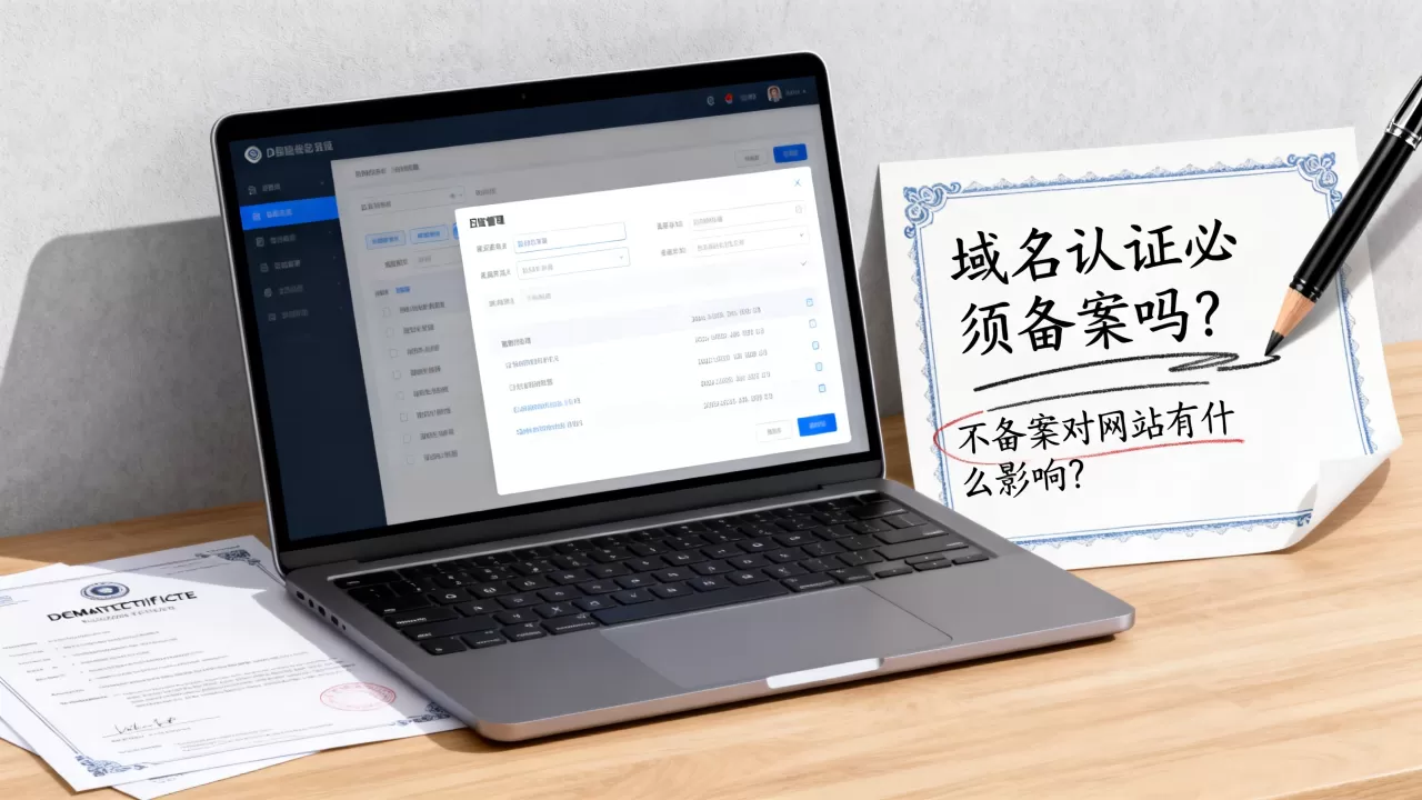 域名认证必须备案吗,不备案对网站有什么影响? 域名认证必须备案吗,不备案对网站有什么影响?