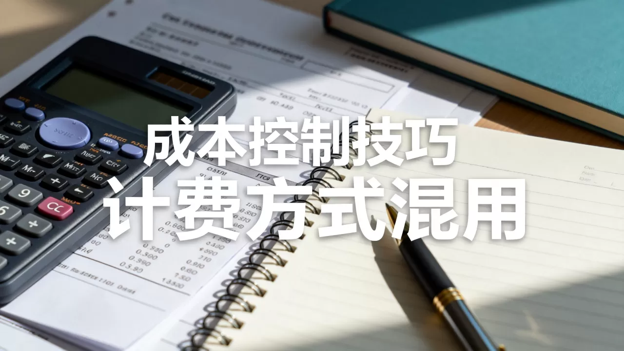 多种计费方式混用如何入门成本控制,有哪些技巧? 多种计费方式混用如何入门成本控制,有哪些技巧?