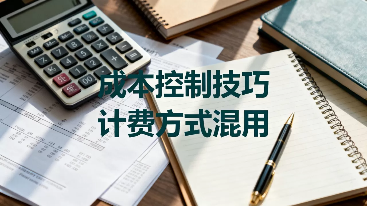 多种计费方式混用如何入门成本控制,有哪些技巧? 多种计费方式混用如何入门成本控制,有哪些技巧?