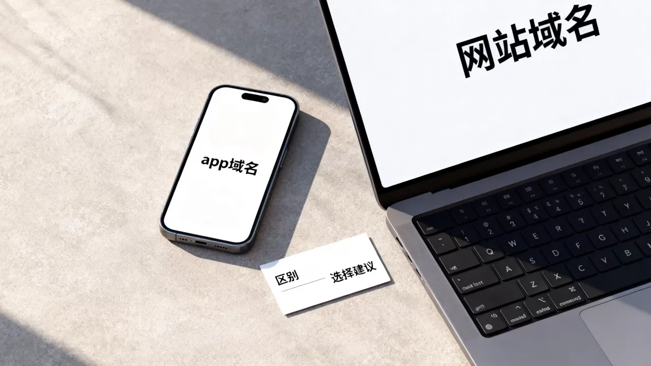 app域名和网站域名有什么区别,到底该选哪个好 app域名和网站域名有什么区别,到底该选哪个好