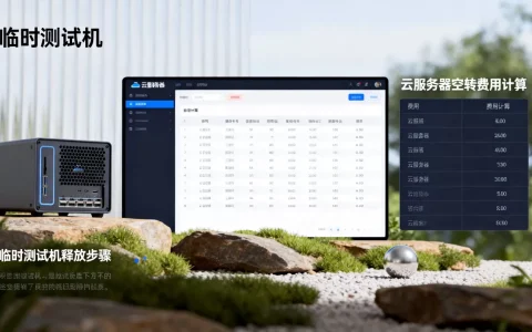 临时测试机如何释放避免空转，云服务器空转费用怎么算？