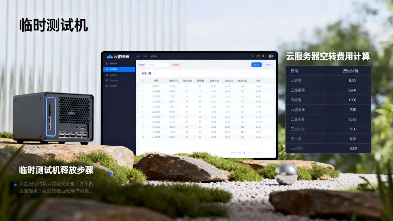 临时测试机如何释放避免空转,云服务器空转费用怎么算? 临时测试机如何释放避免空转,云服务器空转费用怎么算?