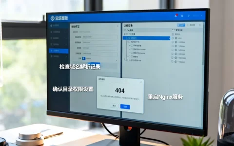 宝塔域名绑定二级目录打不开？，如何解决宝塔绑定域名访问404问题