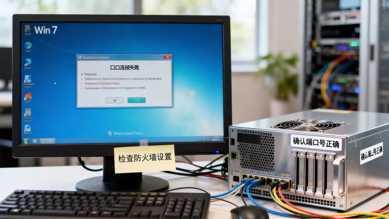 win7服务器端口打开失败怎么回事,怎么解决? win7服务器端口打开失败怎么回事,怎么解决?