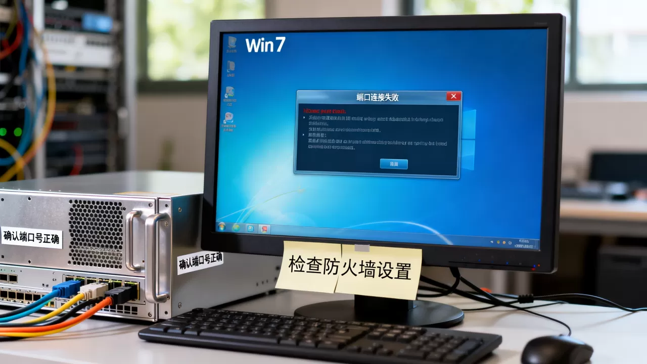 win7服务器端口打开失败怎么回事,怎么解决? win7服务器端口打开失败怎么回事,怎么解决?