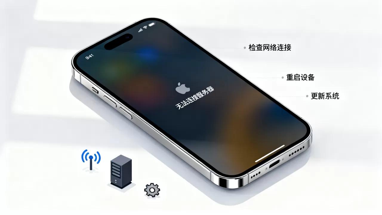 为什么苹果ID服务器总出错,苹果手机连接服务器失败怎么办 为什么苹果ID服务器总出错,苹果手机连接服务器失败怎么办