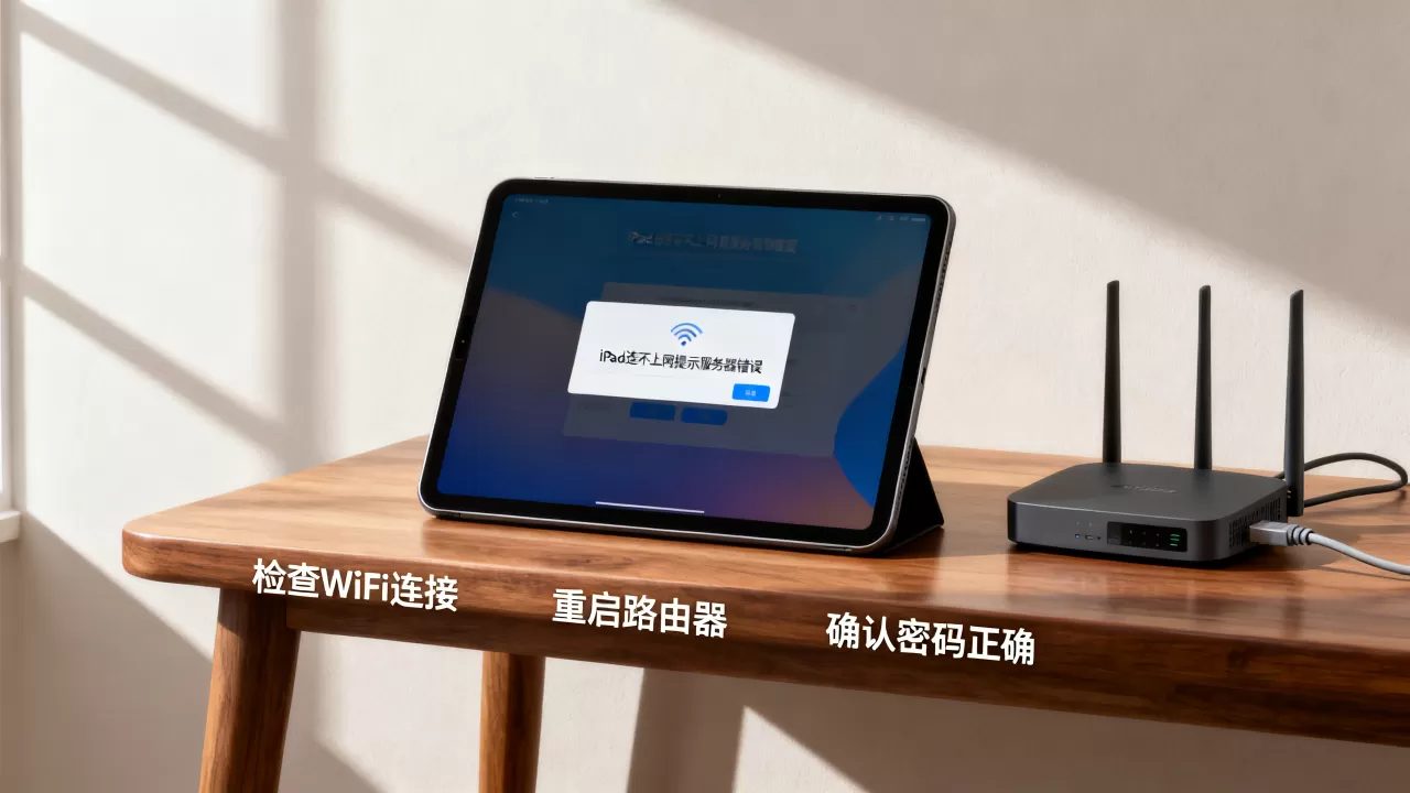 iPad连不上网提示服务器错误咋办,wifi连不上是什么原因 iPad连不上网提示服务器错误咋办,wifi连不上是什么原因