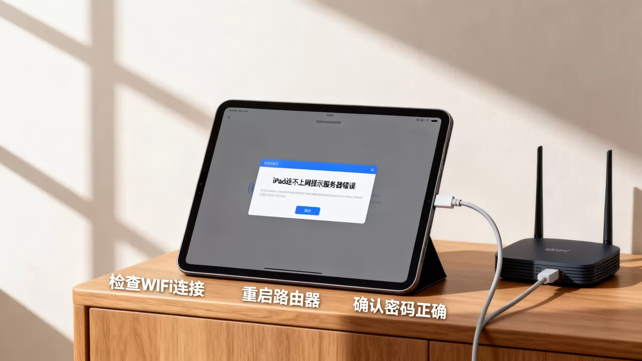 iPad连不上网提示服务器错误咋办,wifi连不上是什么原因 iPad连不上网提示服务器错误咋办,wifi连不上是什么原因