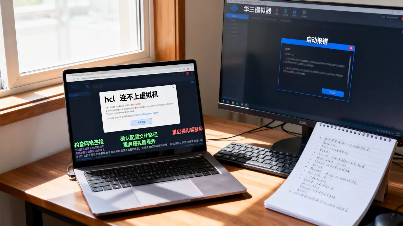 hcl连不上虚拟机如何解决,华三模拟器启动报错什么原因 hcl连不上虚拟机如何解决,华三模拟器启动报错什么原因