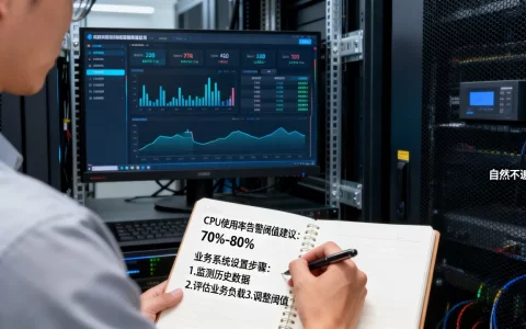 CPU使用率告警阈值多少合适，业务系统如何设置？