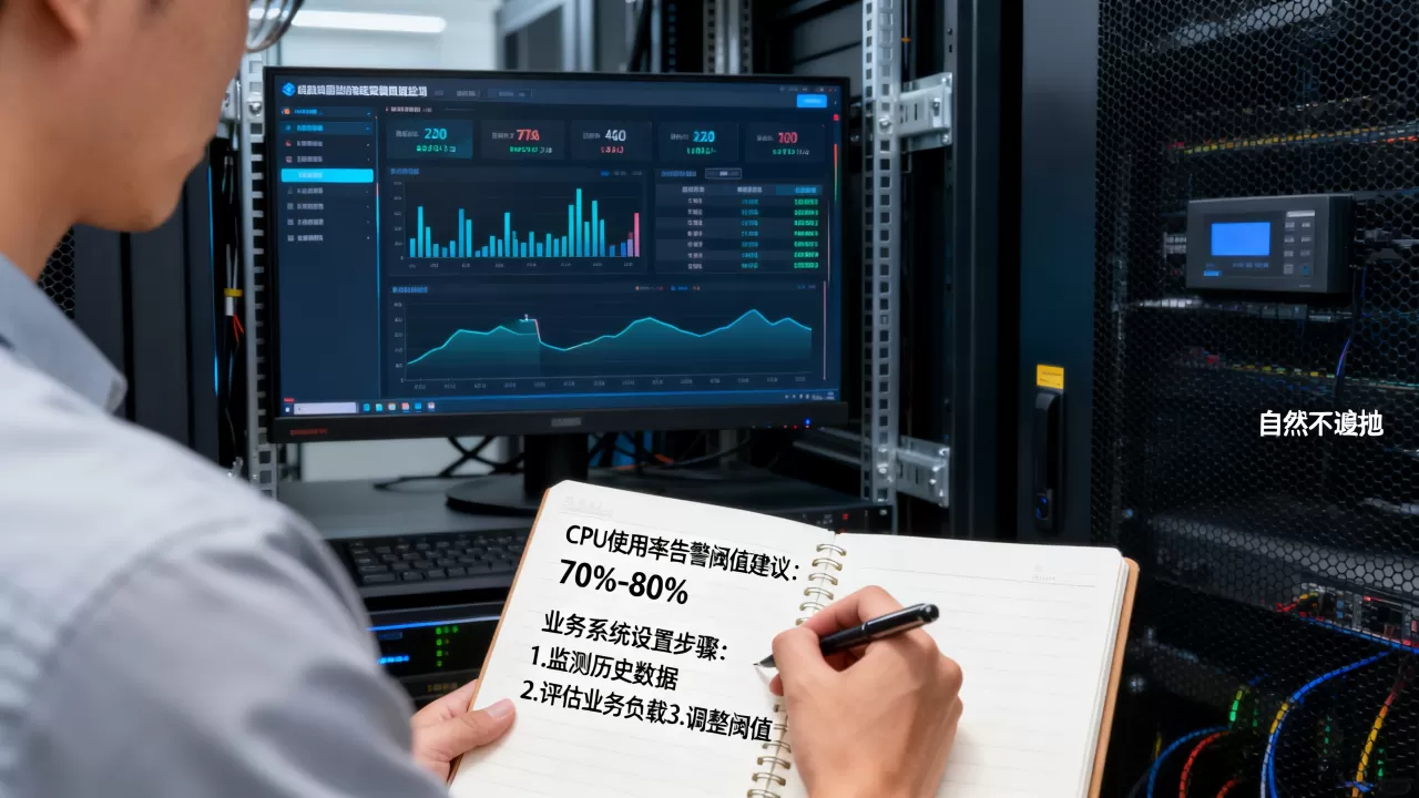 CPU使用率告警阈值多少合适,业务系统如何设置? CPU使用率告警阈值多少合适,业务系统如何设置?