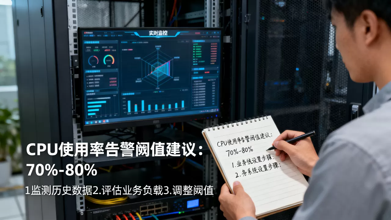 CPU使用率告警阈值多少合适,业务系统如何设置? CPU使用率告警阈值多少合适,业务系统如何设置?