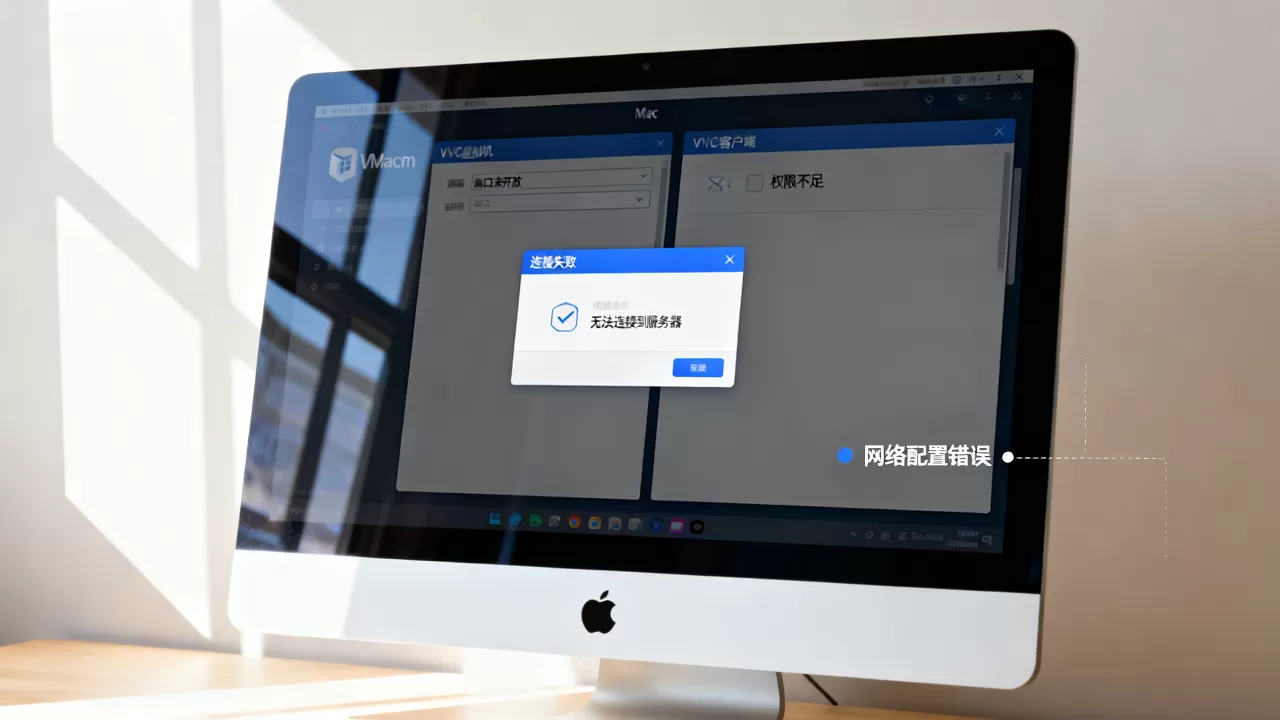 mac虚拟机vnc连接失败怎么办,是什么原因? mac虚拟机vnc连接失败怎么办,是什么原因?