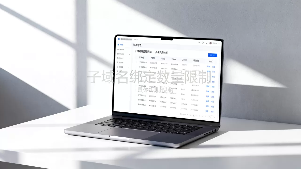 一个域名最多能绑定多少个子域名?,具体有什么限制 一个域名最多能绑定多少个子域名?,具体有什么限制