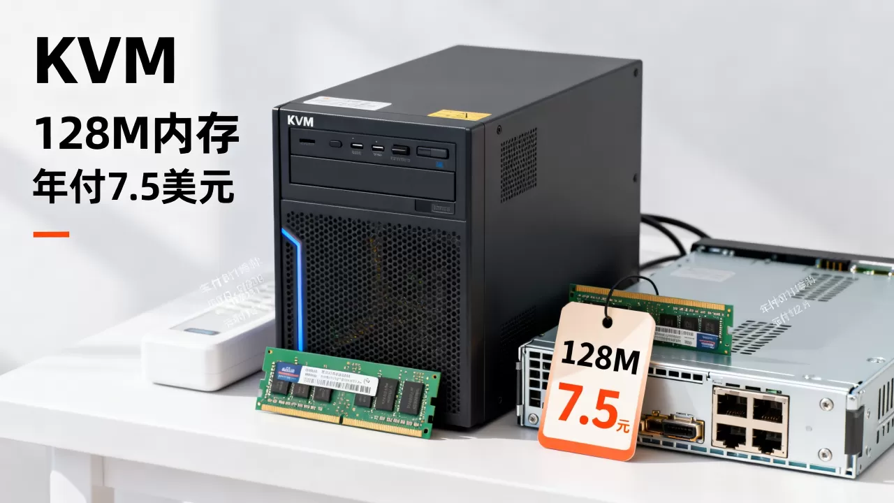 128M内存KVM年付7.5美元还有哪些选择,性价比如何? 128M内存KVM年付7.5美元还有哪些选择,性价比如何?