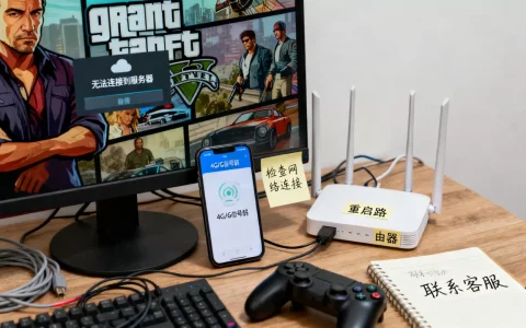 GTA5云服务器不可用怎么办，连接失败怎么解决？