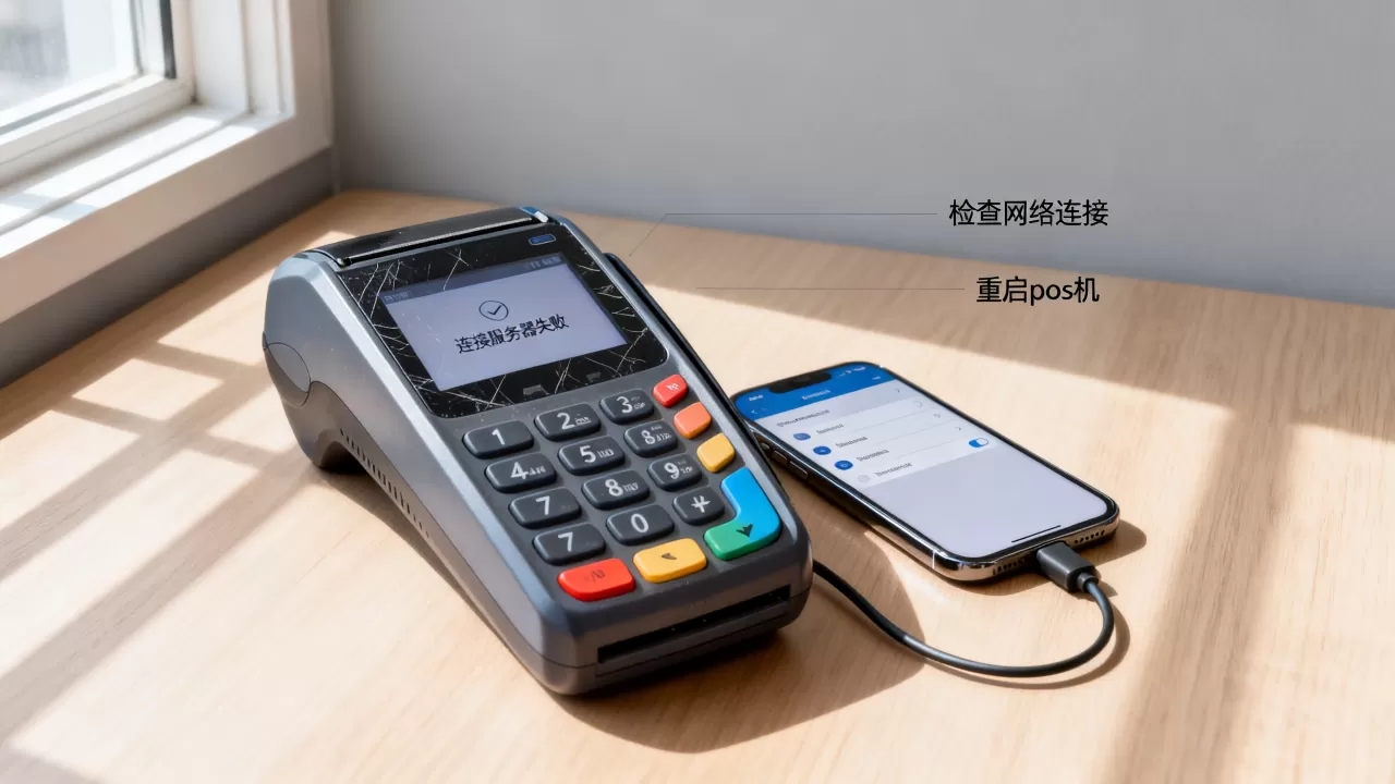 信用卡pos机连接服务器失败怎么办 信用卡pos机连接服务器失败怎么办