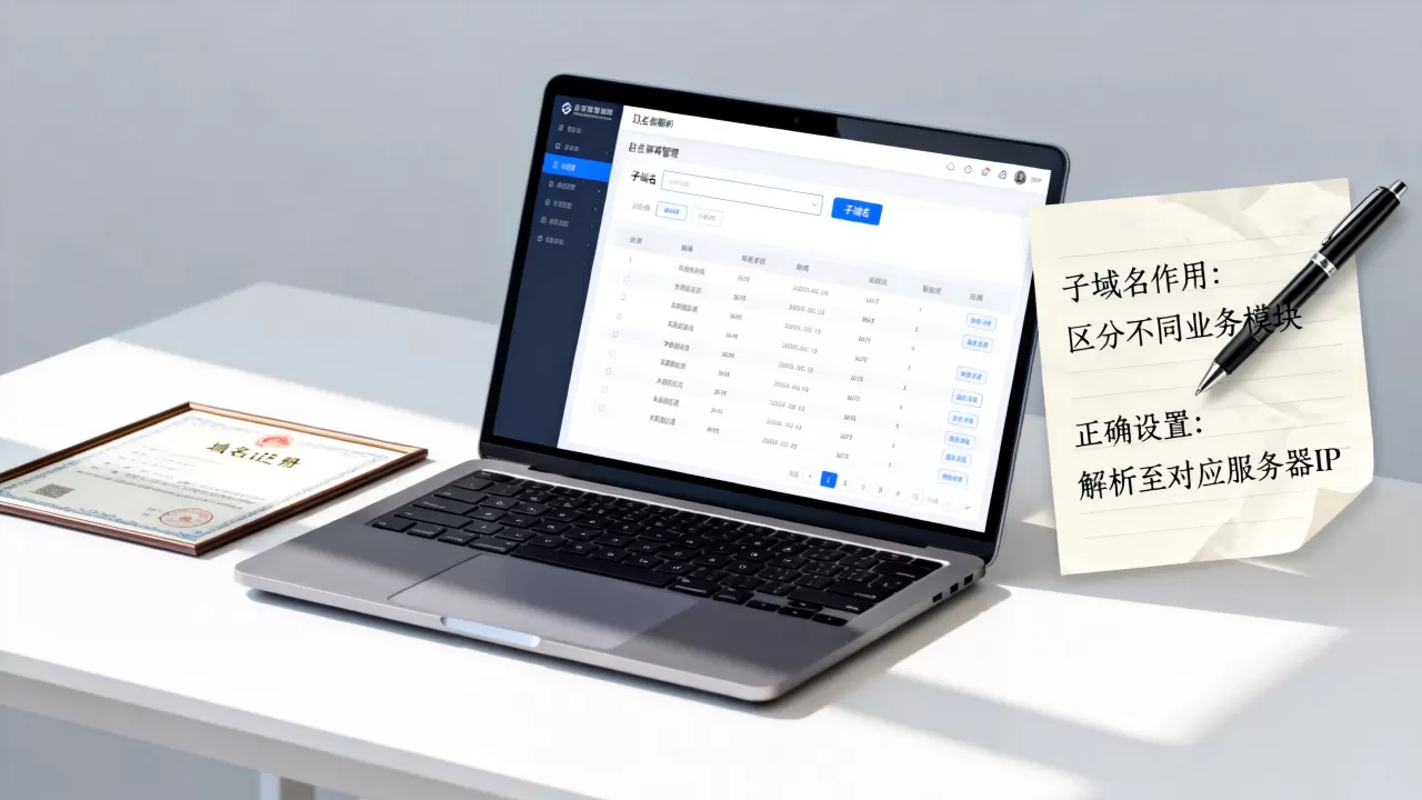 子域名在域名中具体有什么作用,怎么正确设置? 子域名在域名中具体有什么作用,怎么正确设置?