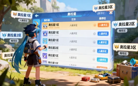 奥拉星服务器有哪些？,哪个区人最多最值得玩。