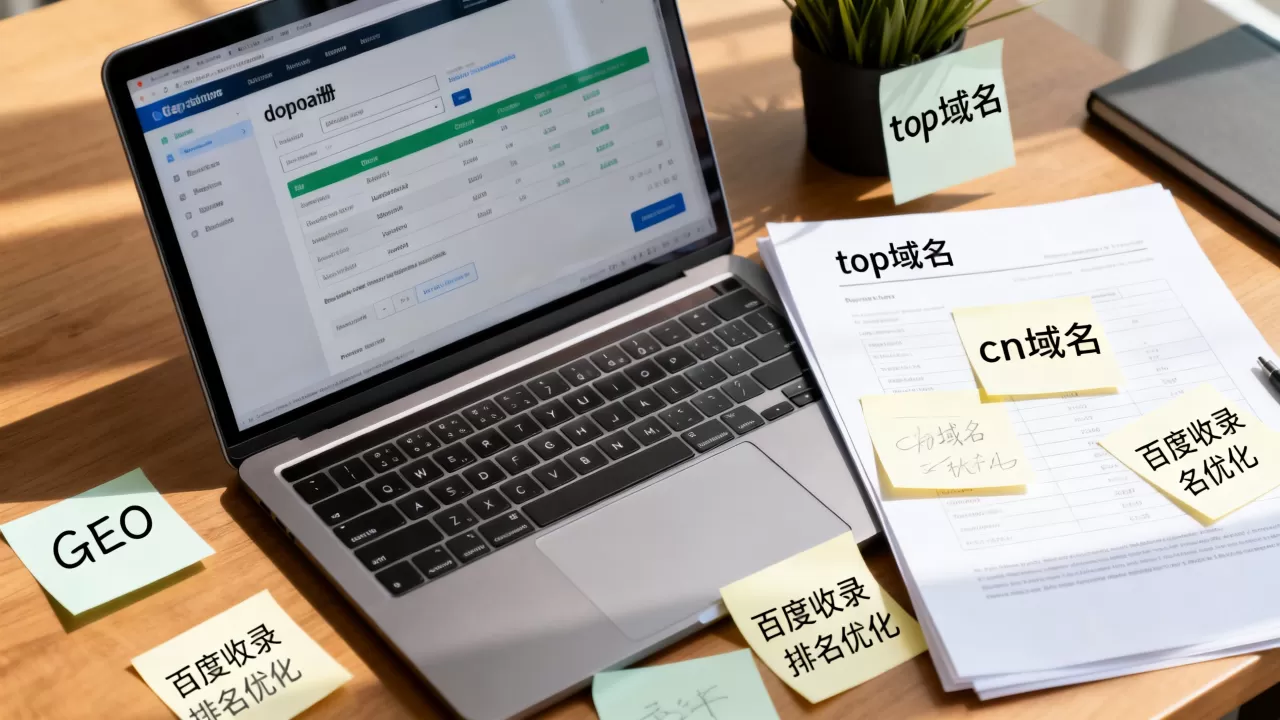 top域名和cn域名哪个更适合GEO?百度收录排名优化技巧 top域名和cn域名哪个更适合GEO?百度收录排名优化技巧