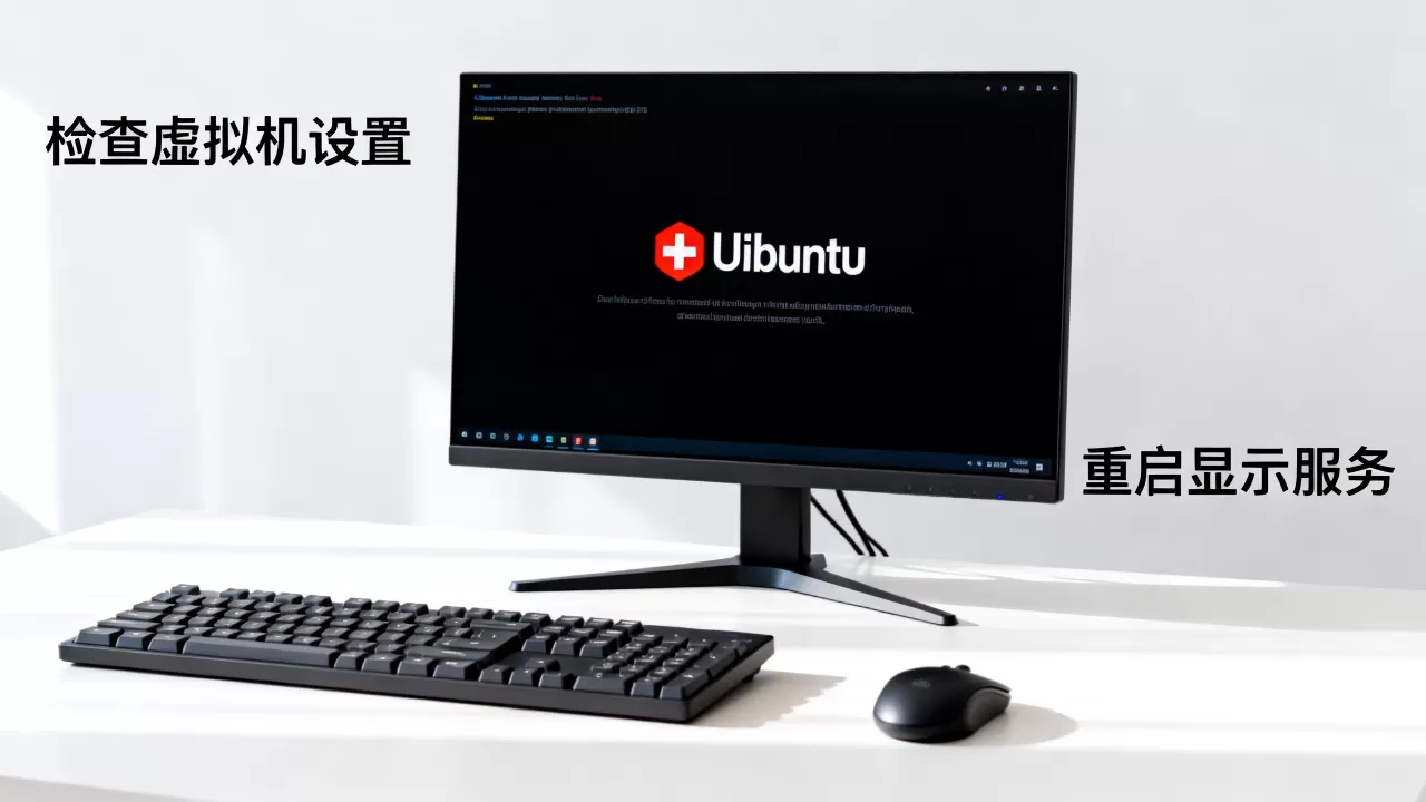 Ubuntu虚拟机黑屏后如何快速恢复,系统显示异常怎么办? Ubuntu虚拟机黑屏后如何快速恢复,系统显示异常怎么办?
