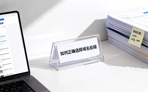域名格式后缀有哪些？如何正确选择域名后缀？