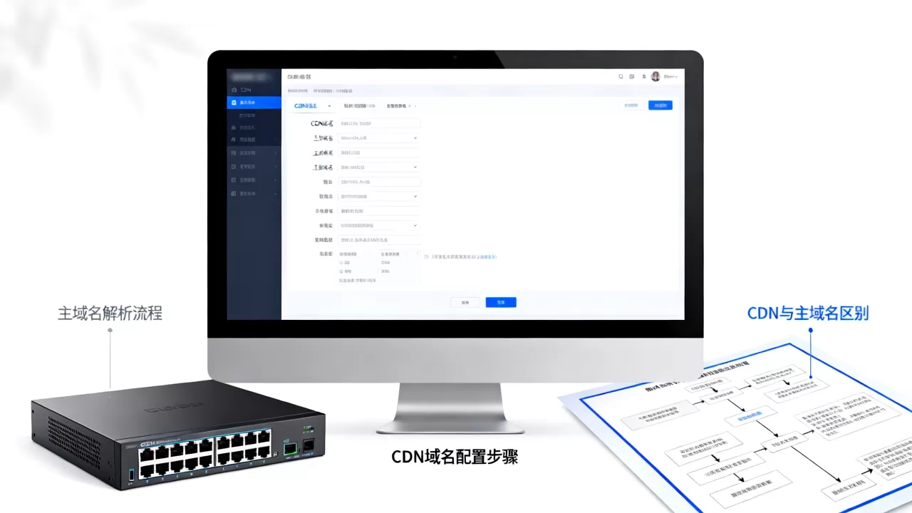 CDN域名和主域名怎么配置?区别是什么? CDN域名和主域名怎么配置?区别是什么?